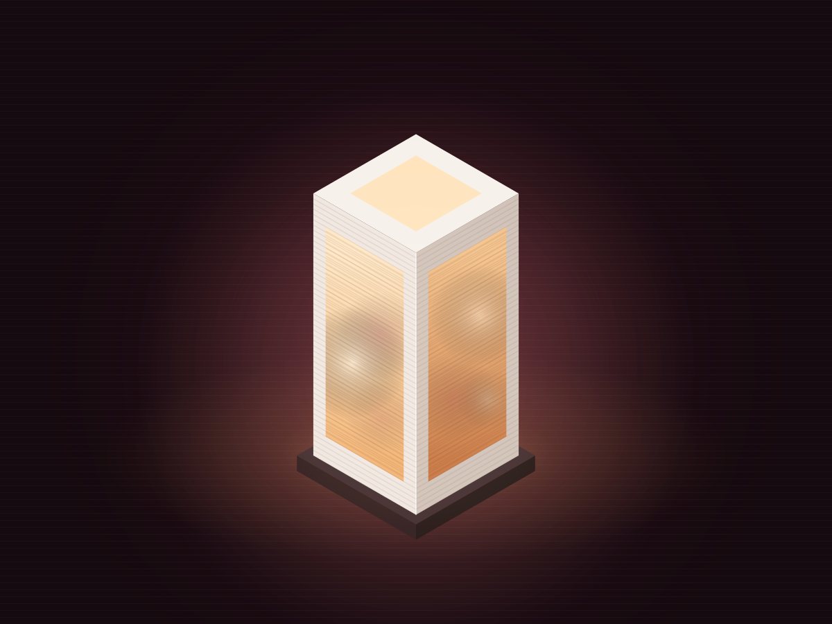Coming soon: Printisty Custom 4-Side Photo Lamp — a glowing four-sided lamp with personalised photo panels (concept render)